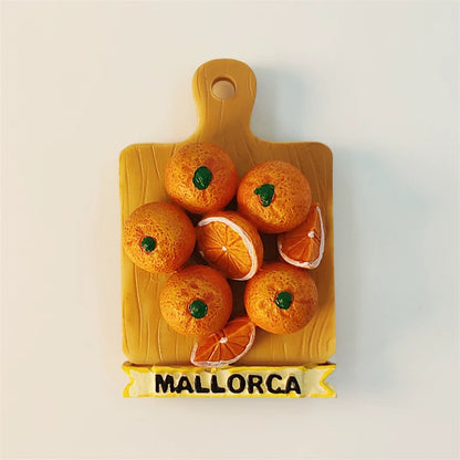 Mallorca Oranges Fridge Magnet (Spain)