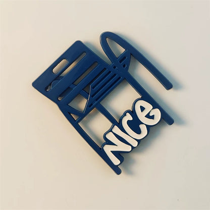 Nice Beach Chair Fridge Magnet (France)