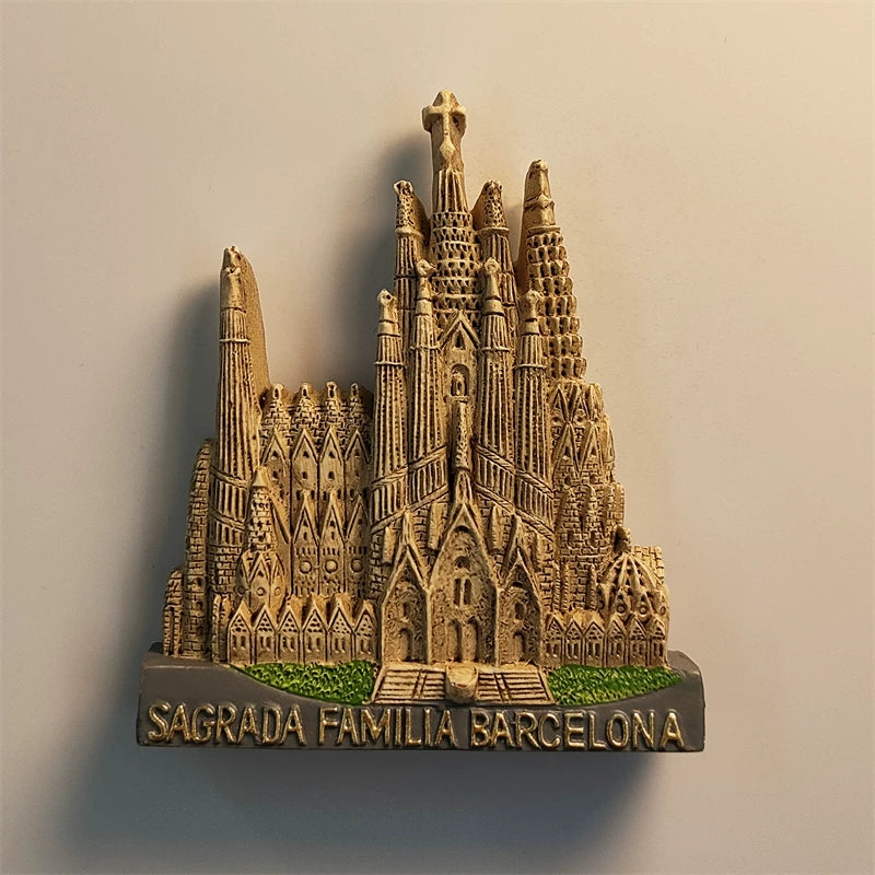 Barcelona Sagrada Familia Fridge Magnet (Spain)