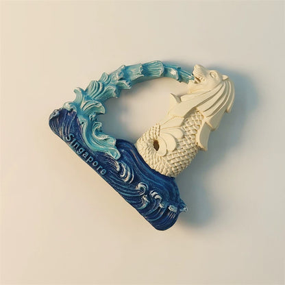 Singapore Merlion Fridge Magnet