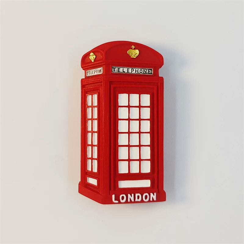 London Red Telephone Box Fridge Magnet (UK)