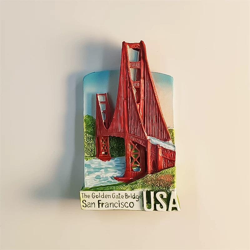 San Francisco Golden Gate Bridge Fridge Magnet (USA)