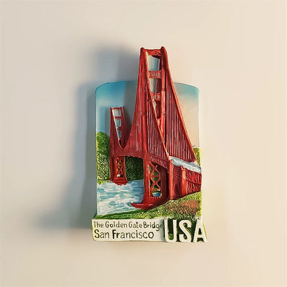 San Francisco Golden Gate Bridge Fridge Magnet (USA)