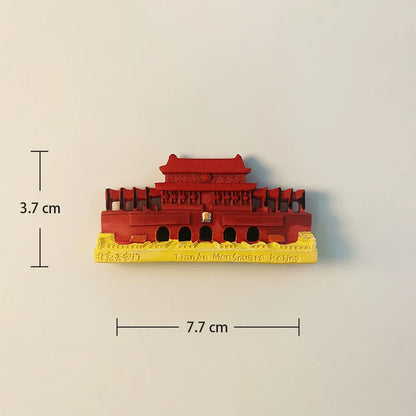 Beijing Tiananmen Square Fridge Magnet (China)