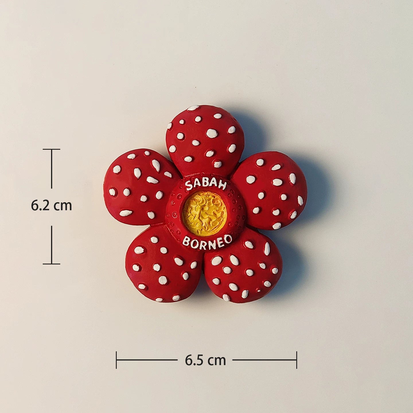 Sabah Rafflesia Flower Fridge Magnet (Borneo, Malaysia)