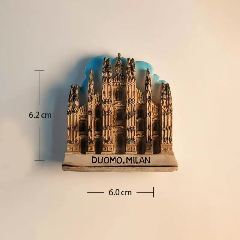 Milan Duomo Cathedral Fridge Magnet (Italy)