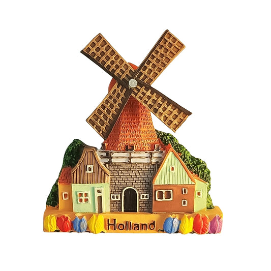 Dutch Windmill Fridge Magnet (Netherlands)