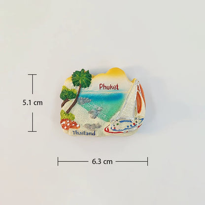 Phuket Beach Fridge Magnet (Thailand)