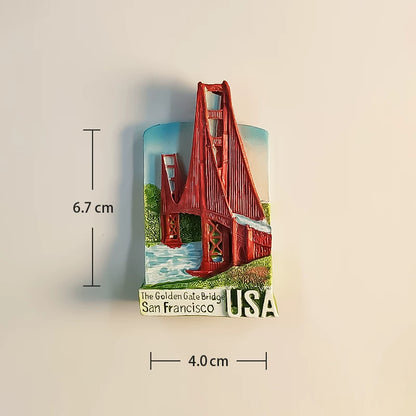 San Francisco Golden Gate Bridge Fridge Magnet (USA)
