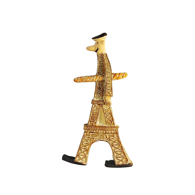 Paris Eiffel Character Fridge Magnet (France)
