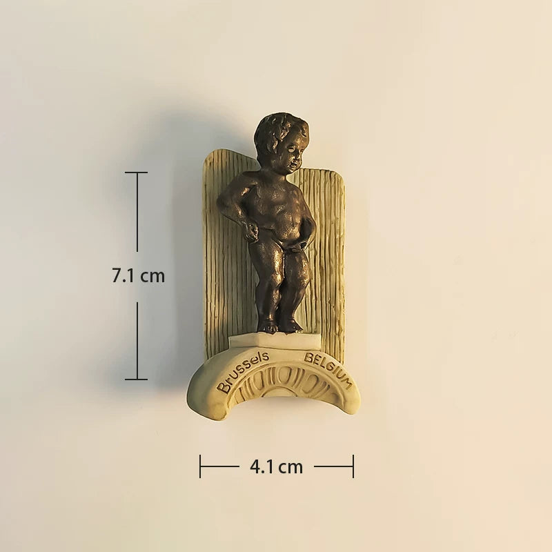 Brussels Manneken Pis Fridge Magnet (Belgium)
