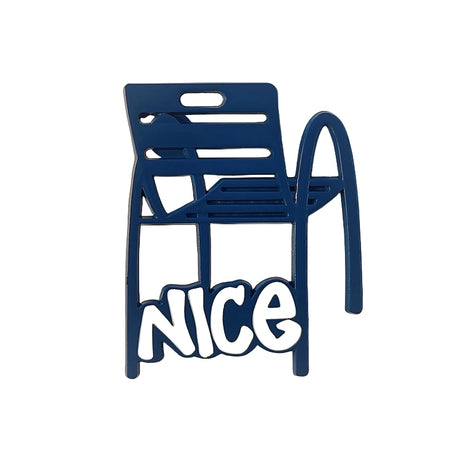Nice Beach Chair Fridge Magnet (France)