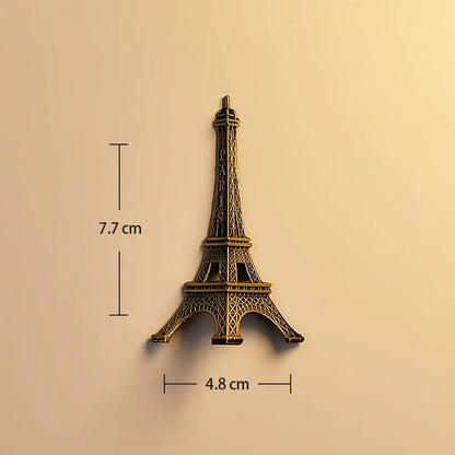 Paris Eiffel Tower Bronze Edition Fridge Magnet (France)
