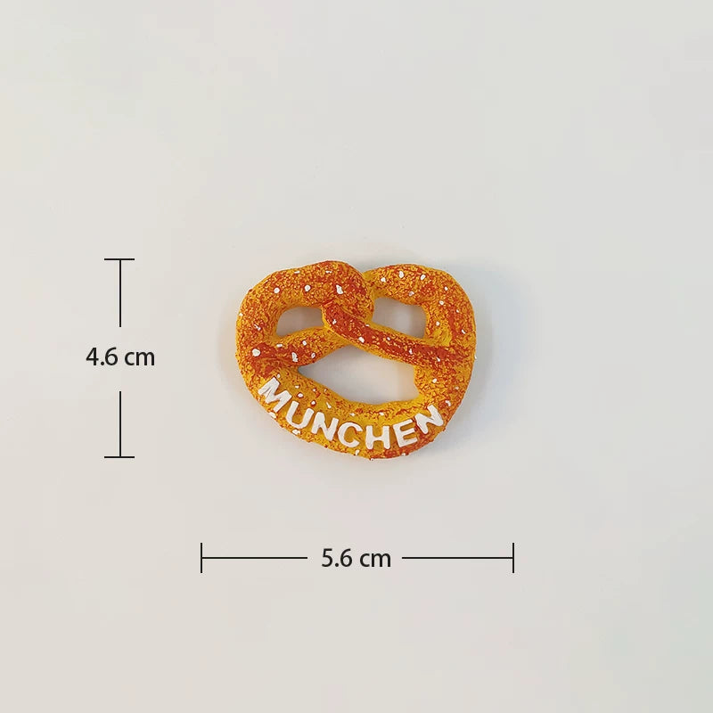 Munich Pretzel Fridge Magnet (Germany)