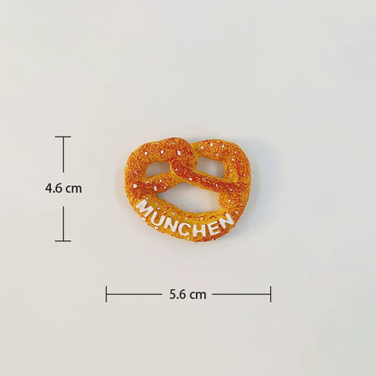 Munich Pretzel Fridge Magnet (Germany)