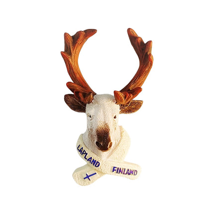Lapland Reindeer Fridge Magnet (Finland)
