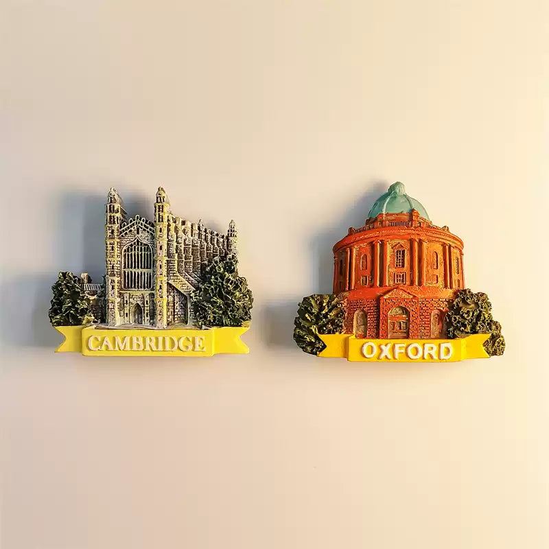 Oxbridge College Fridge Magnet — Cambridge or Oxford
