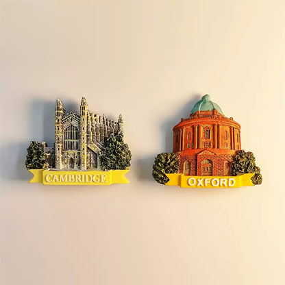 Oxbridge College Fridge Magnet — Cambridge or Oxford