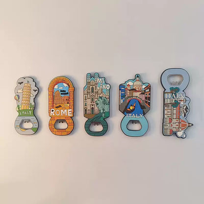Italy Landmark Bottle Opener Fridge Magnet