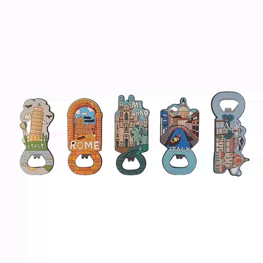 Italy Landmark Bottle Opener Fridge Magnet