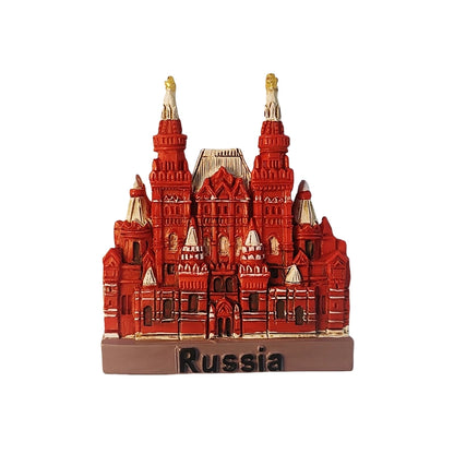 Moscow State Historical Museum Red Square Fridge Magnet (Russia)